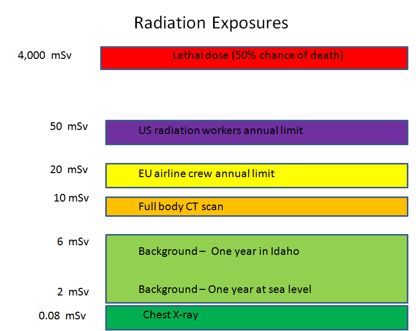 Radiation Dose Chart Pdf